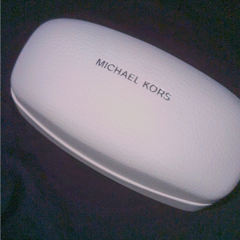Michael Kors Black Sunglasses with White Case